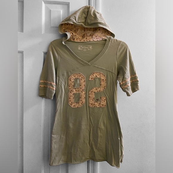 Y2K Vintage Red Camel Hooded Top - Picture 1 of 7